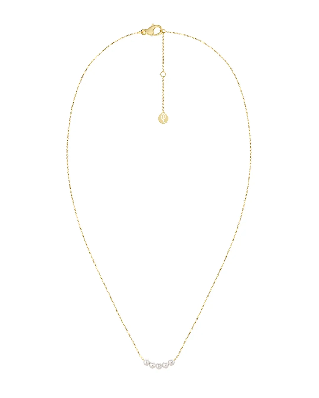 Pearly Necklace Gold - Edblad - Snabba leveranser - Gratis paketinslagning
