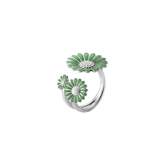 Daisy x Stine Goya Vivid Green Ring von Georg Jensen, Schneller Versand - Nordicspectra.de