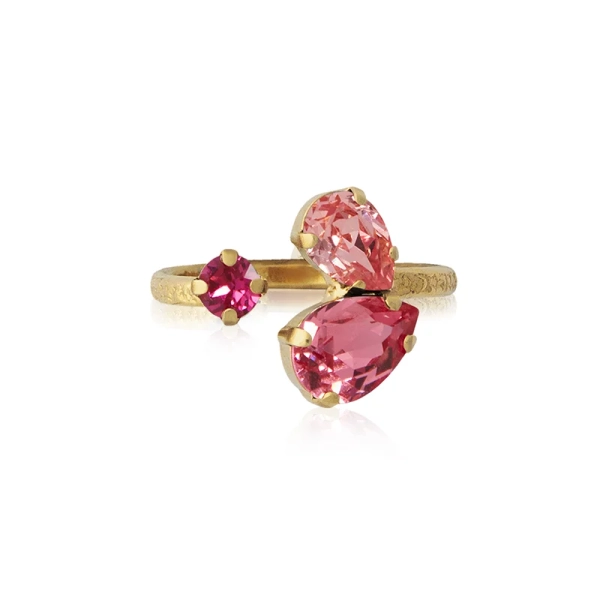 Alisia Ring Gold Rose Combo - Caroline Svedbom - Nopea toimitus ja lahjapakkaus - Nordic Spectra
