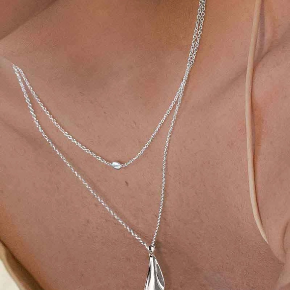 Morning Dew Petite Necklace - Drakenberg Sjölin Halsband - Snabb frakt & paketinslagning - Nordicspectra.se
