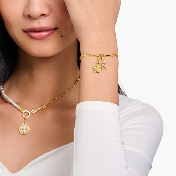 Kuvert & Brev Berlock Guld - Thomas Sabo - Snabb leverans & paketinslagning - Nordic Spectra