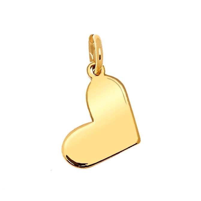 Letters Heart Gold