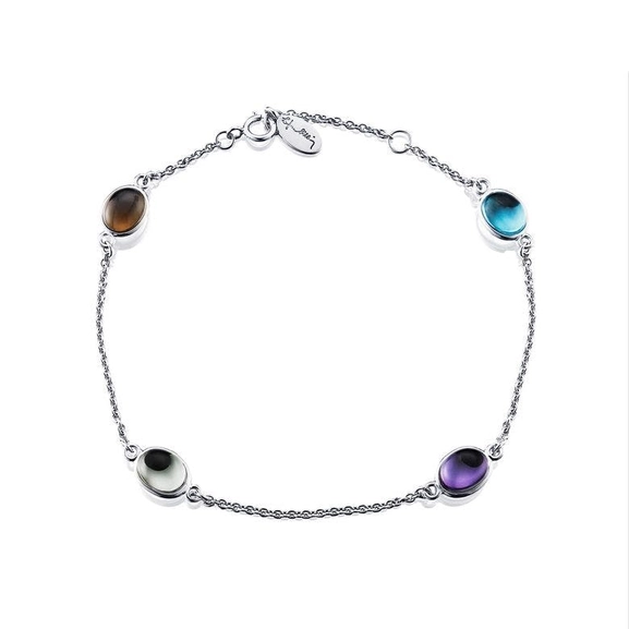 Love Beads Flow Bracelet White Gold - Efva Attling armband - Snabb frakt & paketinslagning - Nordicspectra.se