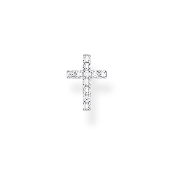 Einzel Ohrstecker Kreuz Mit Steine von Thomas Sabo, Schneller Versand - Nordicspectra.de