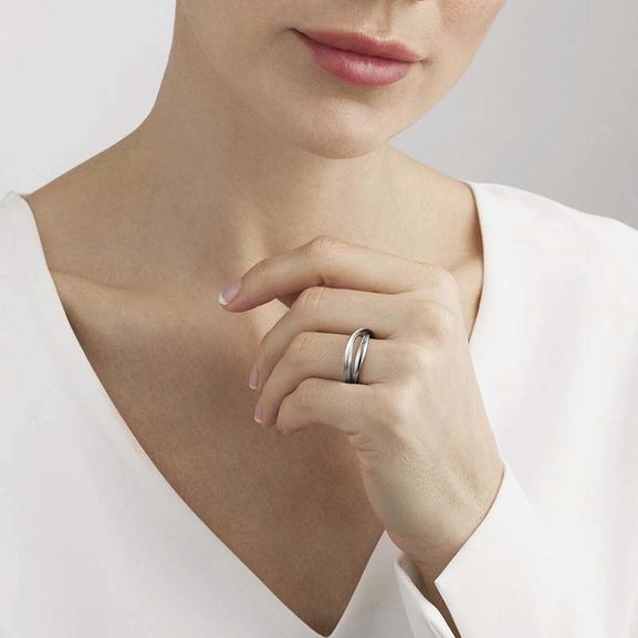 Möbius Ring Doppelring von Georg Jensen, Schneller Versand - Nordicspectra.de