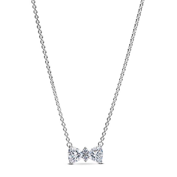 Glittrande Rosett Halsband - PANDORA - 1-2 dagar leverans - Gratis paketinslagning