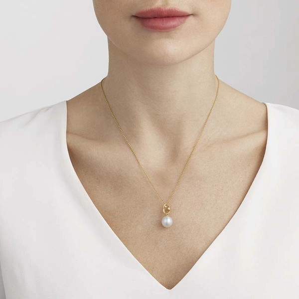 Magic Halskette Gold Mit Anhänger Perlen Und Diamanten von Georg Jensen, Schneller Versand - Nordicspectra.de