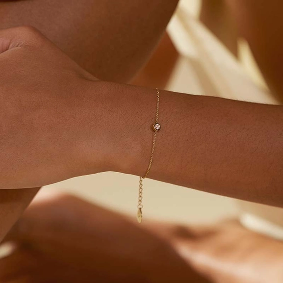 Dew Drop Bracelet Blush Gold - Edblad - Snabb frakt & paketinslagning - Nordicspectra.se