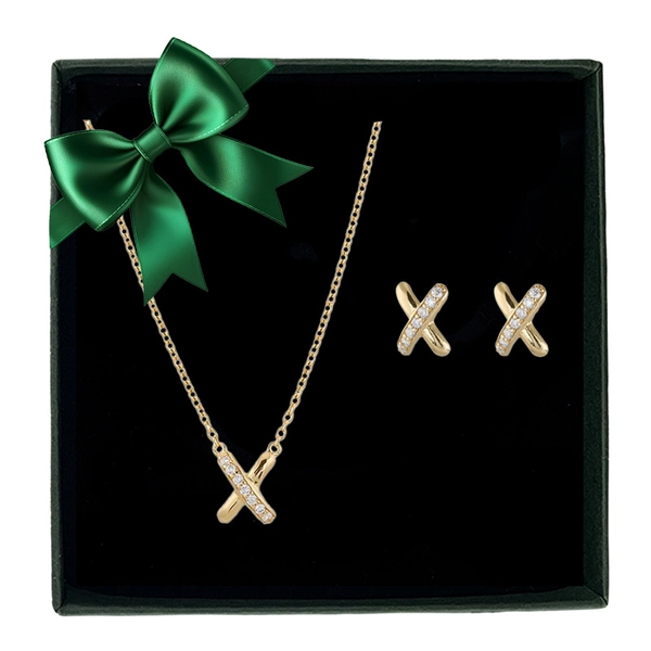 Presentset Cross My Heart Guld - Carolina Gynning - Moderna smycken med en betydelse - Nordic Spectra