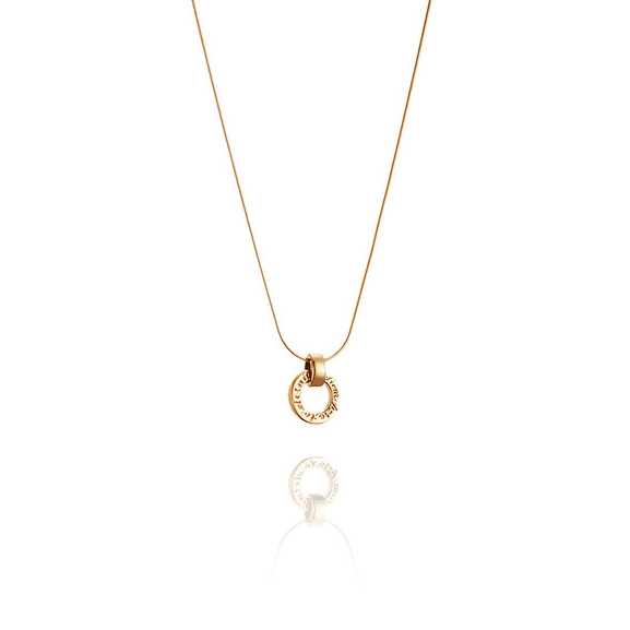 Ring Around - From Here To Eternity Gold - Efva Attling halsband - Snabb frakt & paketinslagning - Nordicspectra.se