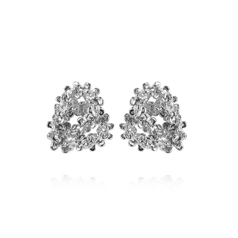 Caroline Svedbom - Mini Gemma Earrings Rhodium