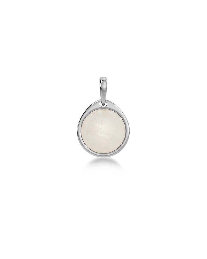 Birthstone Charm Silver