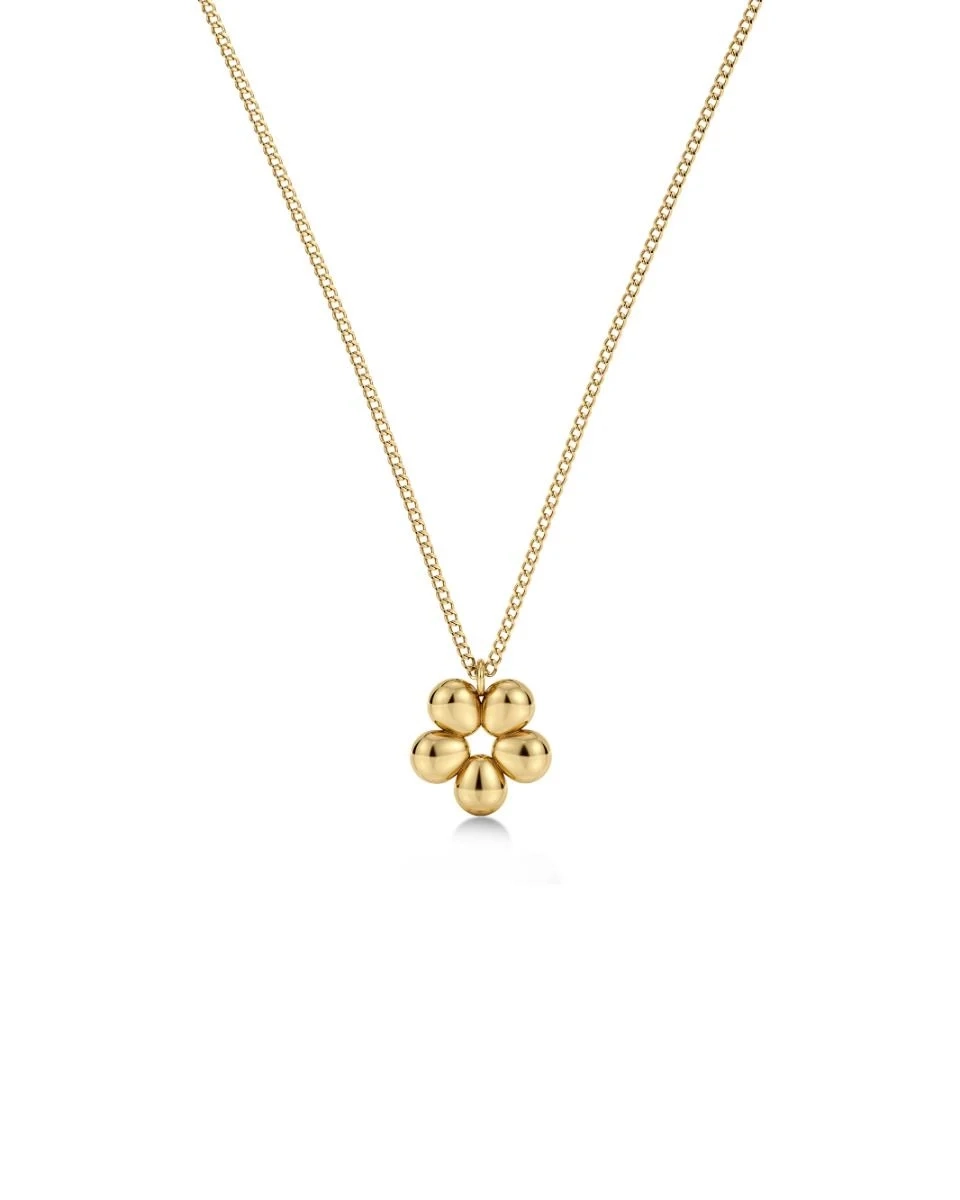 Edblad - Daisy Necklace S Gold
