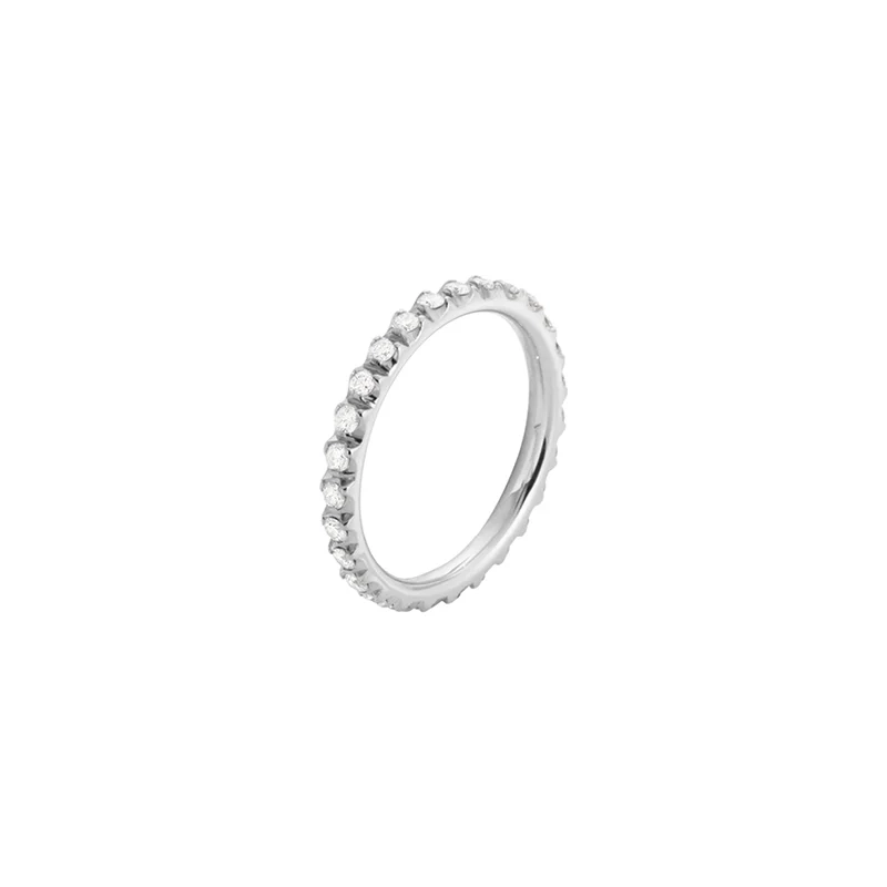 Georg Jensen - Georg Jensen Signature Diamonds 0.48-0.60 ct Ring Vitguld