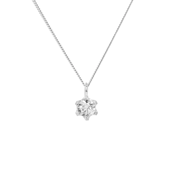 Princess Necklace Silver - Emma Israelsson - Suuri valikoima & ilmainen lahjapaketointi - Nordicspectra.fi