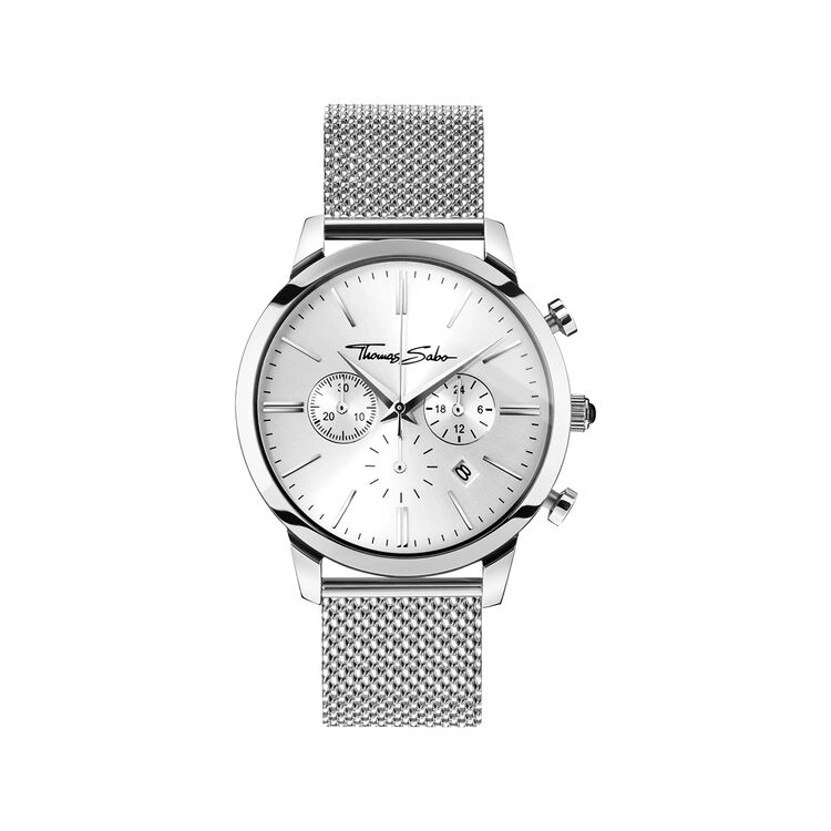 Thomas Sabo - Klocka Eternal Rebell Mesh St&aring;l 42 mm