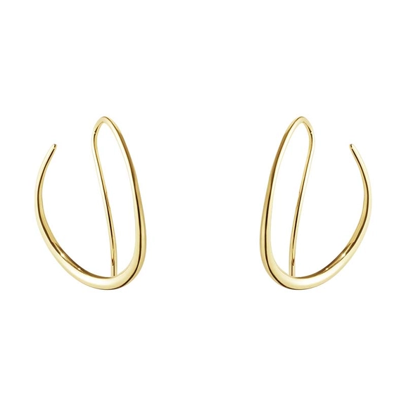 Offspring Ohreringe Haken Gold von Georg Jensen, Schneller Versand - Nordicspectra.de