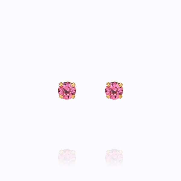Mini Stud Earrings Gold Rose - Caroline Svedbom - Nopea toimitus ja lahjapakkaus - Nordic Spectra