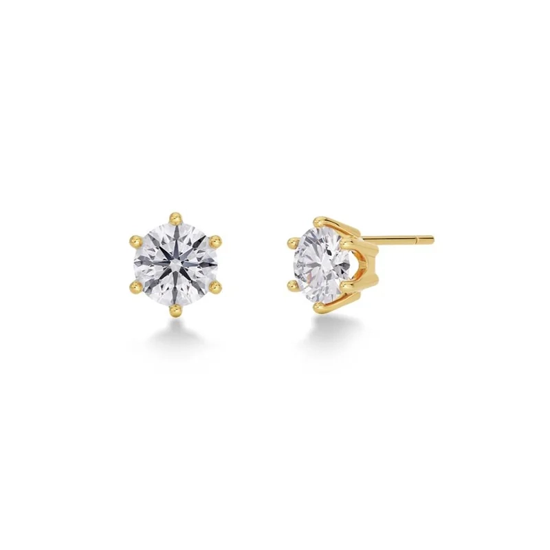 Edblad - Crown Studs L Gold
