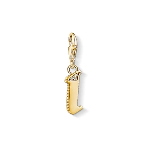 Charm-Anhänger Buchstabe I Gold von Thomas Sabo, Schneller Versand - Nordicspectra.de