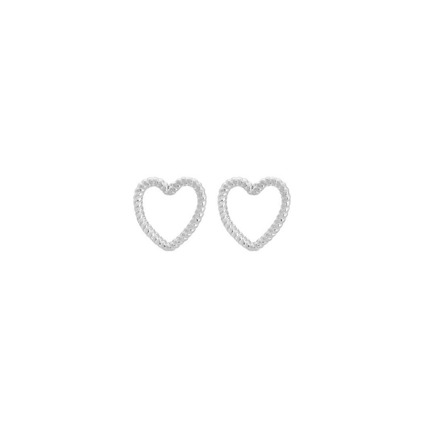 Rope Heart Studs S Steel - Edblad - Snabb frakt & paketinslagning - Nordicspectra.se