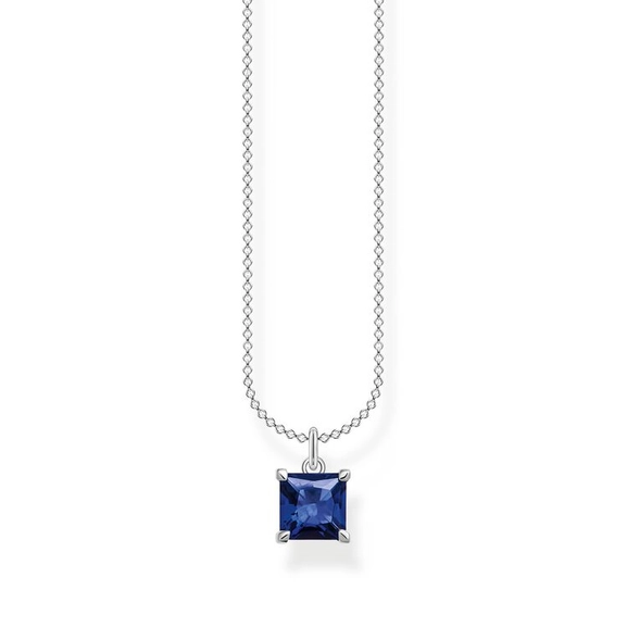 Kette Mit Blauem Stein Silber von Thomas Sabo, Schneller Versand - Nordicspectra.de