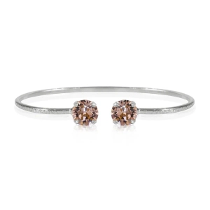 Classic Petite Bracelet Rhodium Vintage Rose - Caroline Svedbom - Nopea toimitus ja lahjapakkaus - Nordic Spectra