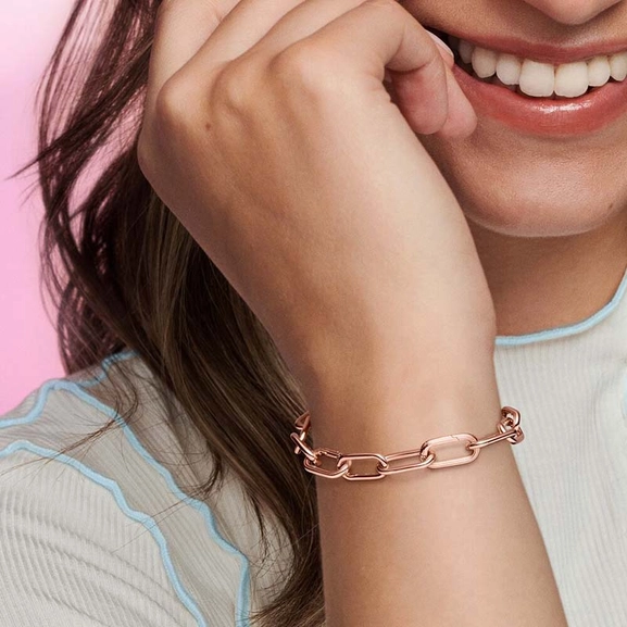 PANDORA ME Link Chain Armband Rosé - PANDORA - Snabb frakt & paketinslagning - Nordicspectra.se