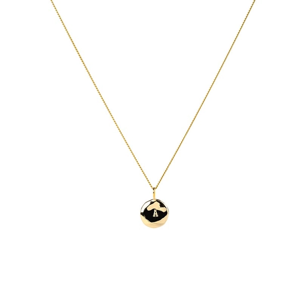 Organic Letter Coin Gold - Emma Israelsson - Snabb frakt & paketinslagning - Nordic Spectra