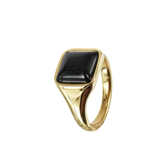 NEO Ring Guld/Svart - AROCK - Trendiga herrsmycken - Nordic Spectra