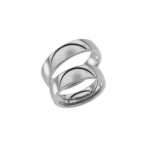 240-6 White Gold - Wedding & engagement rings - Schalins - Scandinavian design - Nordic Spectra