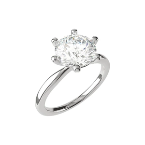 North 034 White Gold - Wedding & engagement rings - Schalins - Scandinavian design - Nordic Spectra