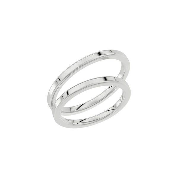 237-2 Silver - Vigsel- & förlovningsringar - Schalins - Fri storleksändring* - Nordic Spectra