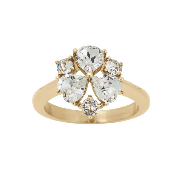 Heart Sparkle Ring Gold - Edblad - Snabb frakt & paketinslagning - Nordicspectra.se