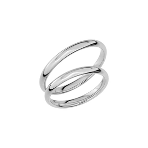 SR1023-2.5 Platina - Vigsel- & förlovningsringar - Schalins - Fri storleksändring* - Nordic Spectra