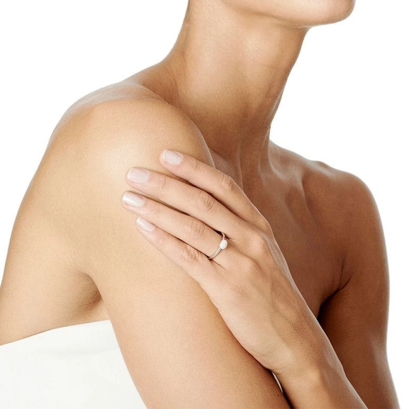 Love Bead Ring - Diamonds White Gold - Efva Attling ringar - Snabb frakt & paketinslagning - Nordicspectra.se