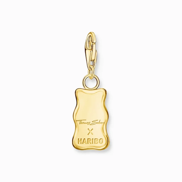 HARIBO Berlock Guld i form av en guldbjörn