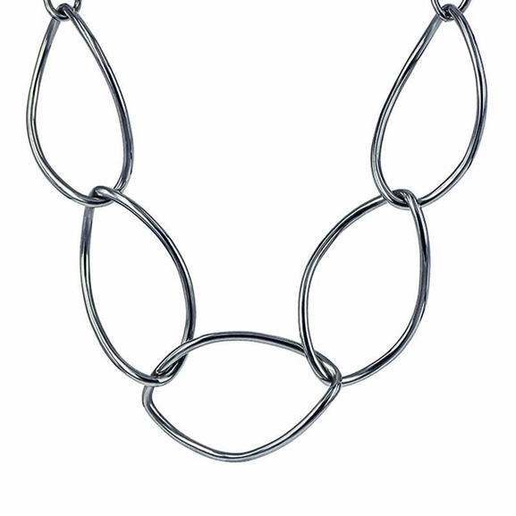 MILLA Big Halsband Stål - Astrid & Agnes - Snabb frakt & paketinslagning - Nordicspectra.se