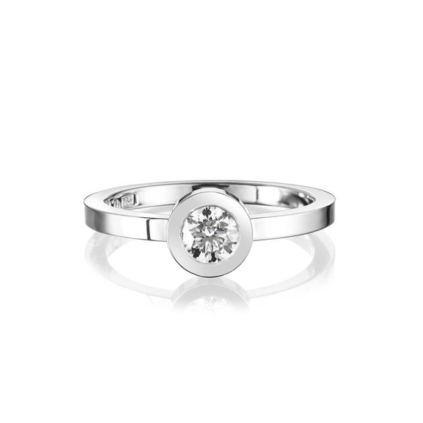 The Wedding Thin Ring 0.40 ct White Gold - Efva Attling ringar - Snabb frakt & paketinslagning - Nordicspectra.se