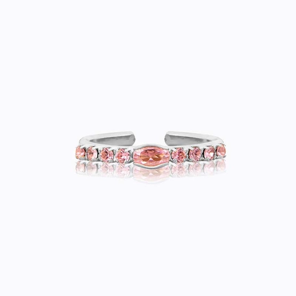 Tracy Ring Rhodium Light Rose - Caroline Svedbom - Snabb frakt & paketinslagning - Nordicspectra.se