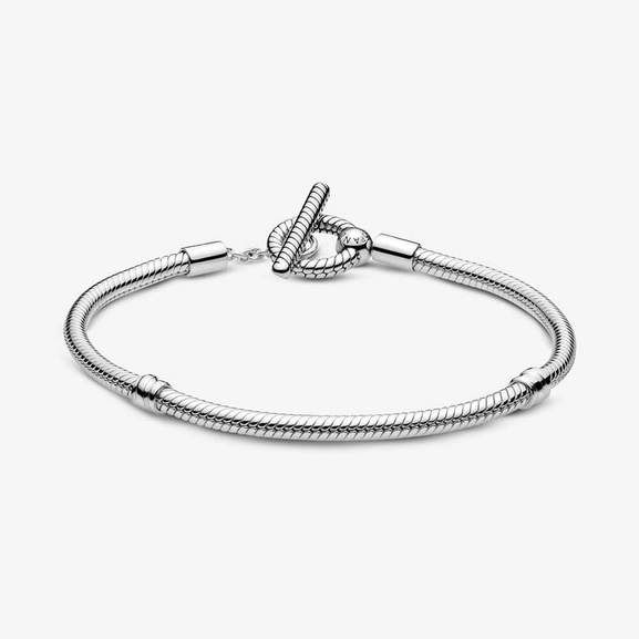 T-Verschluss Schlangen-Gliederarmband von PANDORA, Schneller Versand - Nordicspectra.de