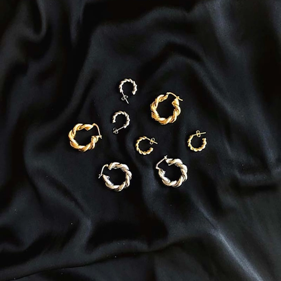 Victory Big Twin Ear Silver -CU Jewellery - Snabb frakt & paketinslagning - Nordicspectra.se