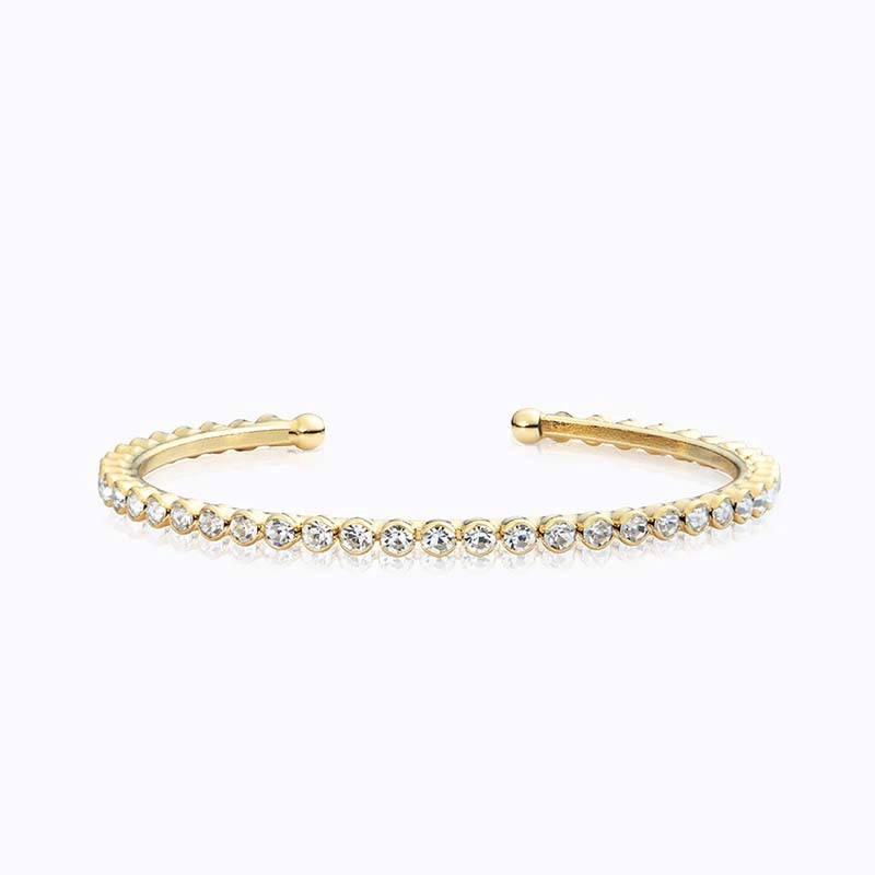 Caroline Svedbom – Siri Bangle Gold Crystal
