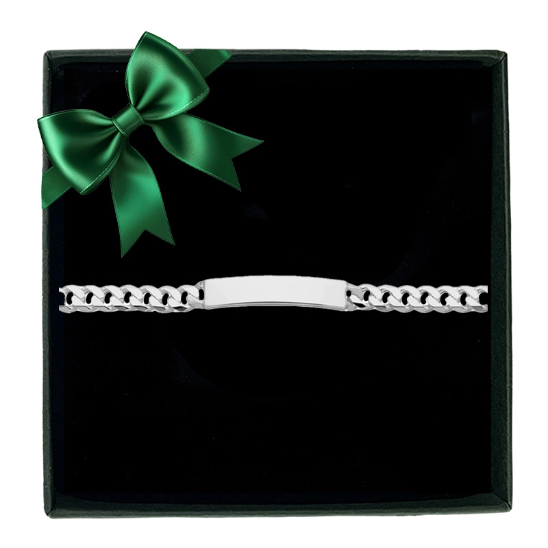 Nordic Spectra - Present Silverarmband med Gravyr