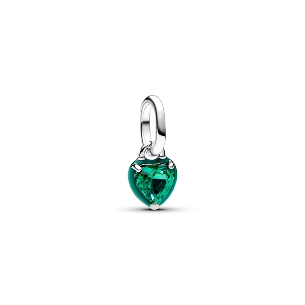 Pandora ME Grünes Chakra-Herz Mini-Charm-Anhänger - PANDORA - Nordic Spectra