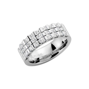 Otello White Gold - Wedding & engagement rings - Schalins - Scandinavian design - Nordic Spectra