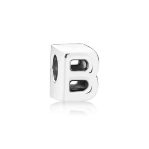 Buchstabe B Alphabet-Charm von PANDORA, Schneller Versand - Nordicspectra.de