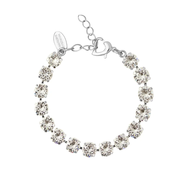 Cora Bracelet Rhodium Crystal - Caroline Svedbom - Snabb frakt & paketinslagning - Nordic Spectra