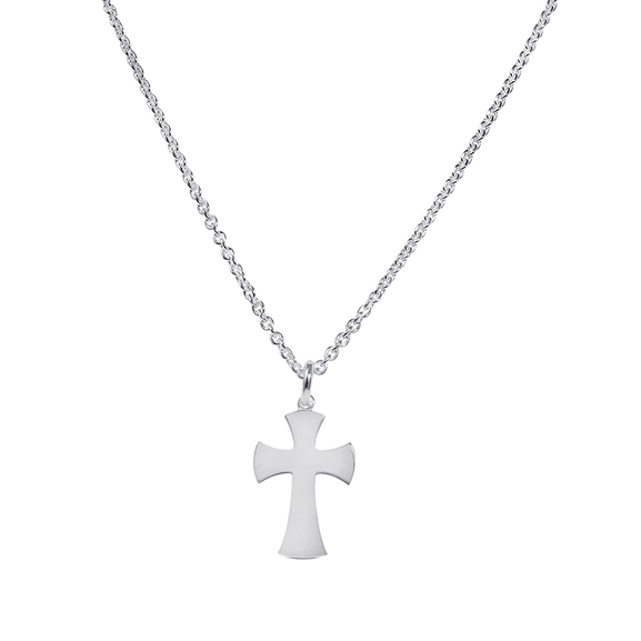 Cross Necklace Silver von Nordic Spectra, Schneller Versand - Nordicspectra.de