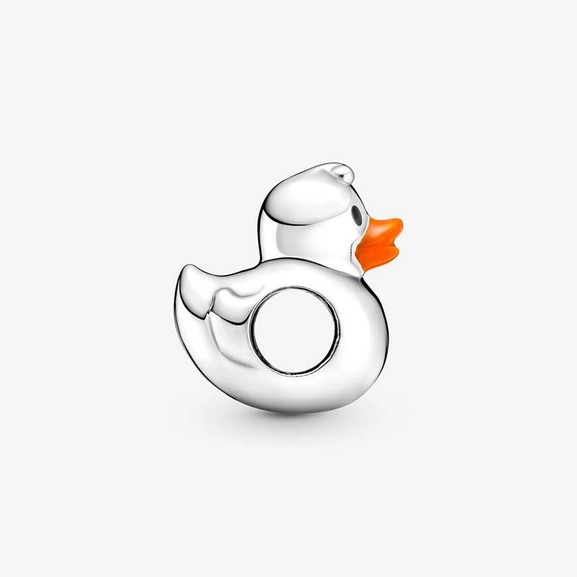 Polierte Gummiente Charm von PANDORA, Schneller Versand - Nordicspectra.de